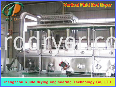 Vibrating fluidized bed dryers for fumaric acid